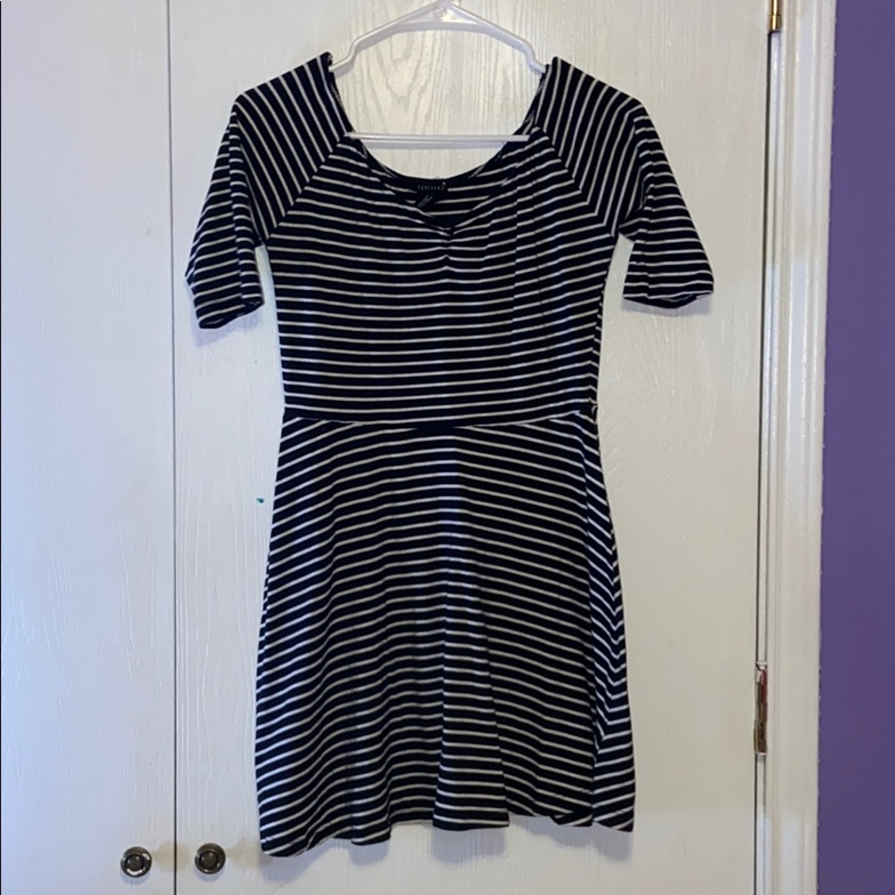 Striped Forever 21 dress